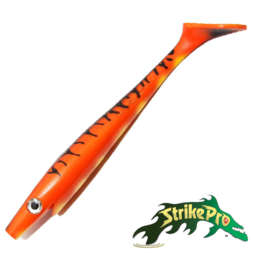 Мягкие приманки Strike Pro Pig Shad Jr SP-172C#KG6 Shere Khan OS Kanalgrattis Color 2шт