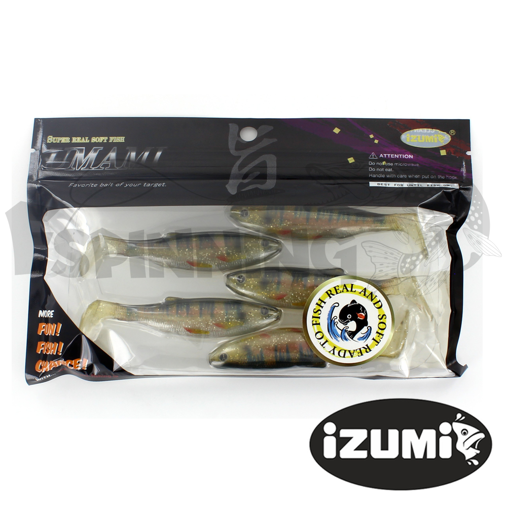 Мягкие приманки Izumi Umami Shadtail 90mm #6 5шт