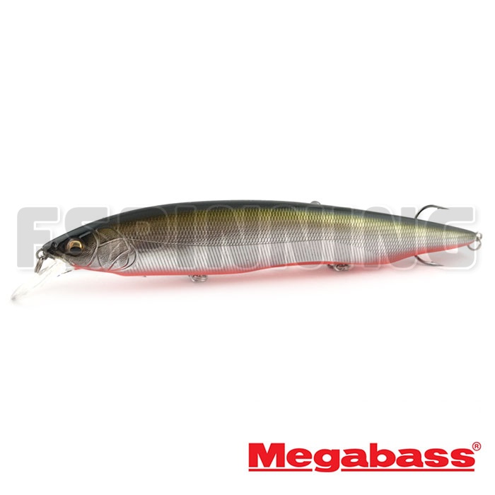 Воблер Megabass Kanata Ayu SP-C 160F 30gr M RB Shad