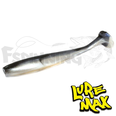 Мягкие приманки LureMax Slim Shad 4.5 #027 Black Shad 5шт