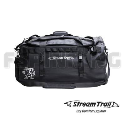 Сумка влагозащитная на колесах Stream Trail Shinano II Black/Silver 95L