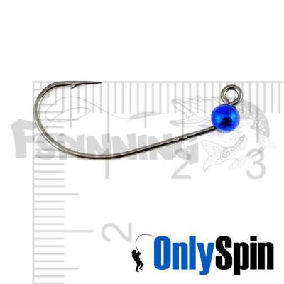 Форелевые джиг-головки OnlySpin Decoy MG-3 #6 0.6gr синий 3шт - купить в интернет-магазине в Москве

