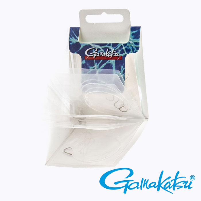 Крючки одинарные Gamakatsu Booklet Corn 3310B с поводком #14 450mm/0.14mm 10шт - купить в интернет-магазине в Москве
